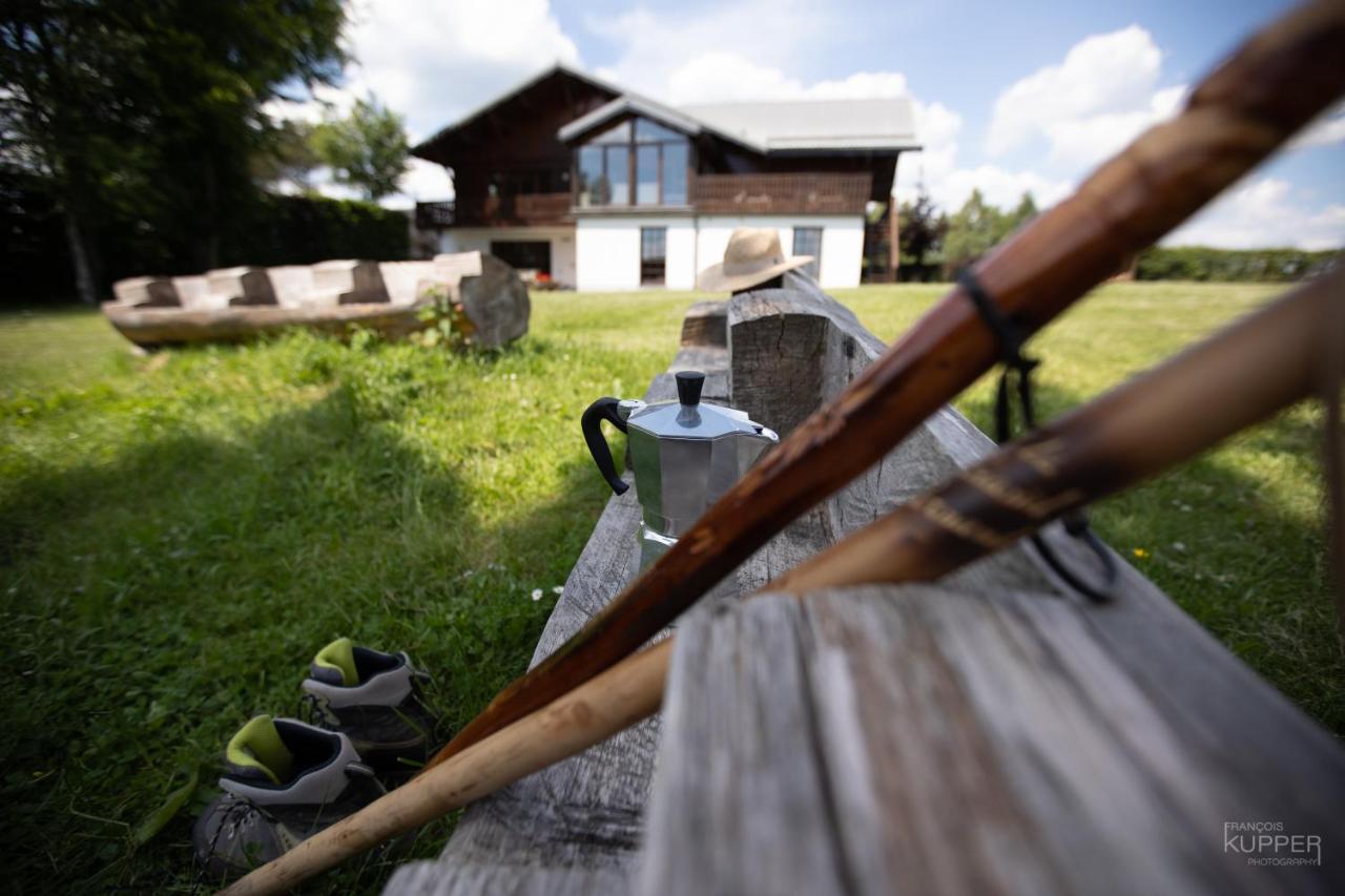 Le Gagnage 31 Pers- Malmedy, Rustique, Vue, Wellness别墅 外观 照片