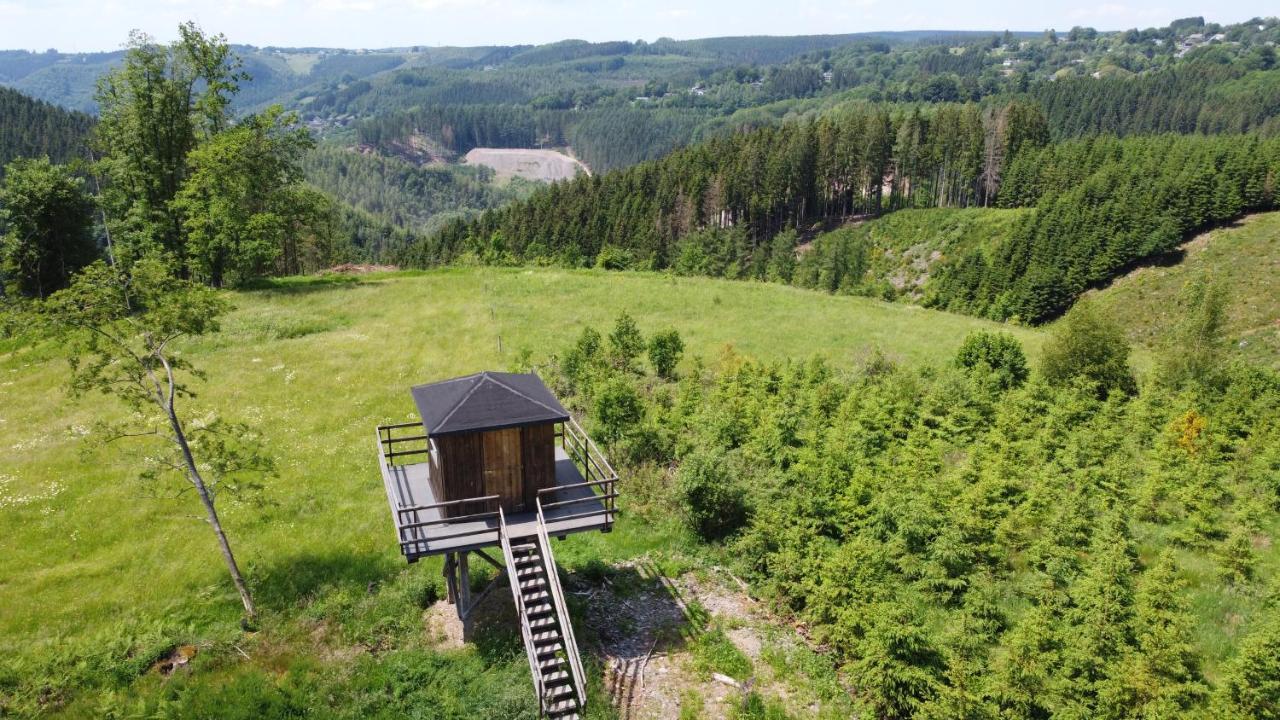 Le Gagnage 31 Pers- Malmedy, Rustique, Vue, Wellness别墅 外观 照片