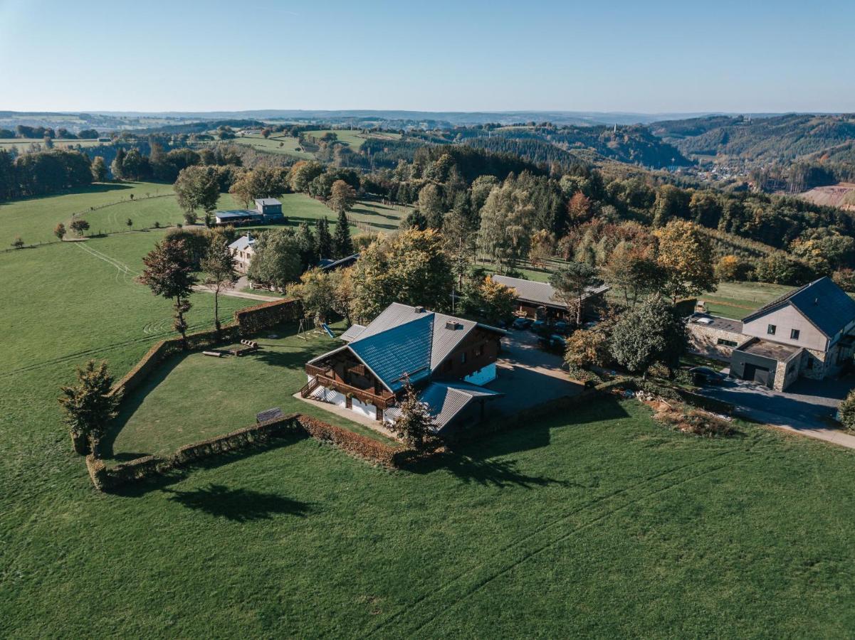Le Gagnage 31 Pers- Malmedy, Rustique, Vue, Wellness别墅 外观 照片